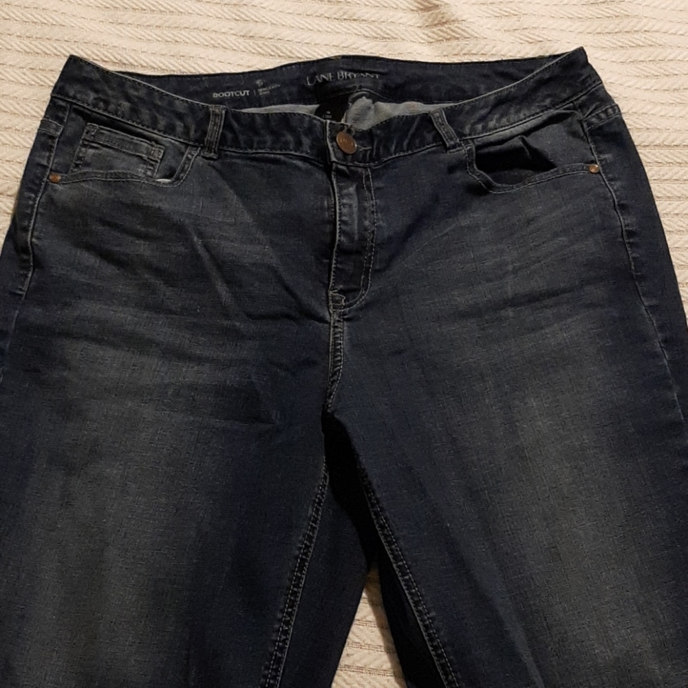 Lane bryant bootcut genius fit jeans size 16